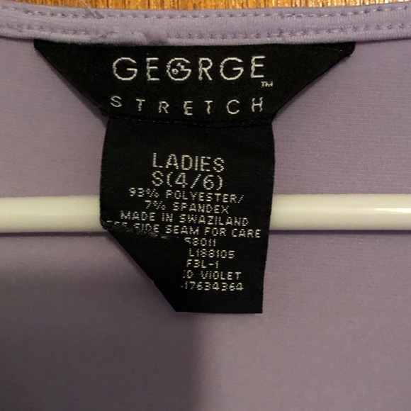 George blouse in lavender - Picture 2 of 3